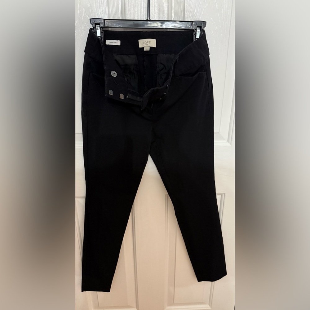 Loft dress pants black.